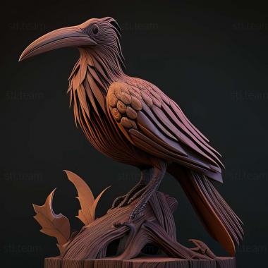 3D model Batus hirticornis (STL)
